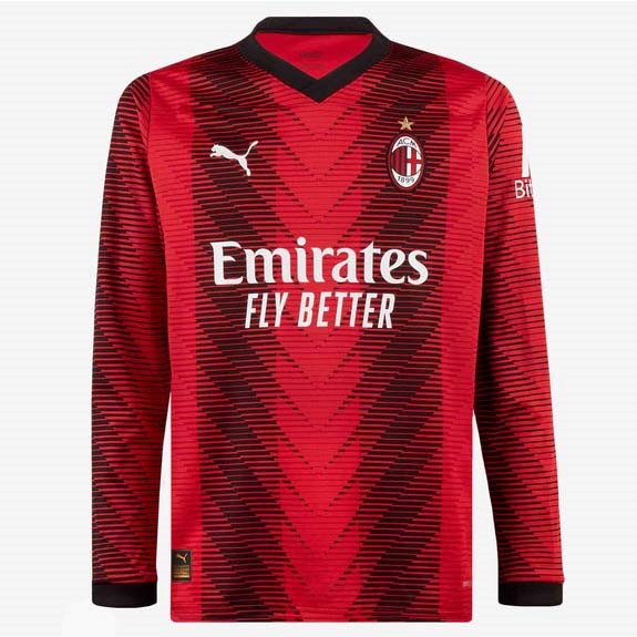 Thailand Trikot AC Milan Heim ML 2023-2024